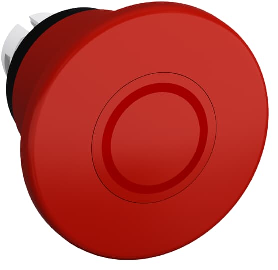 ABB Controls 22mm Operator - Non-Illuminated E-Stop; Red Mushroom - 60mm; Standard - Plastic; Pull-to-Reset